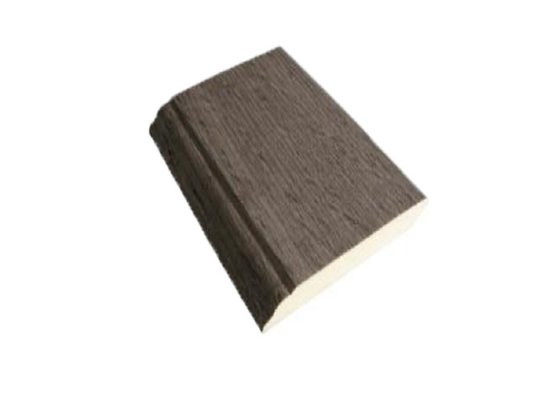 Waterproof Apartment Plastic SPC Skirting Board For Bathrooms