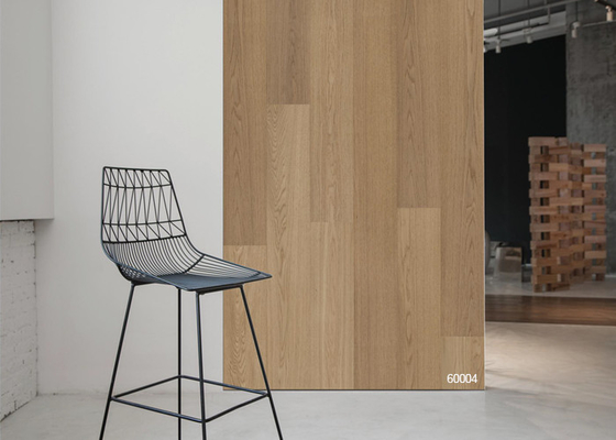Dent Free MgO Flooring Degradable Mothproof Wood Effect HPL Melamine Paper Veneer